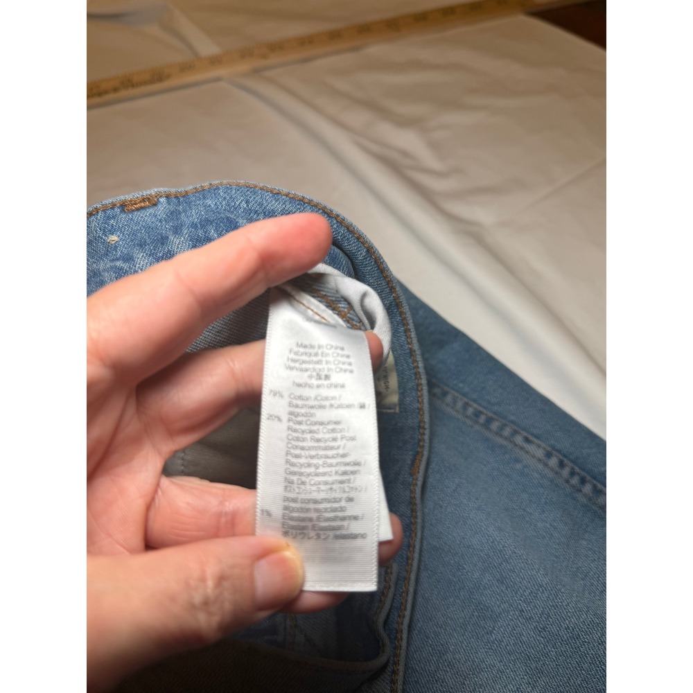 Madewell 11 High-Rise Flare Jeans Blue Denim Size 33 Womens - Picture 6 of 11